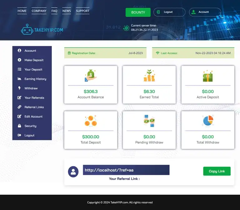 Investment Hyip Template ID - HYIP770 demo Page 5