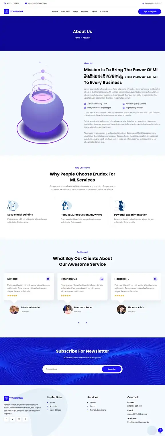 Investment Hyip Template ID - HYIP773 demo Page 2