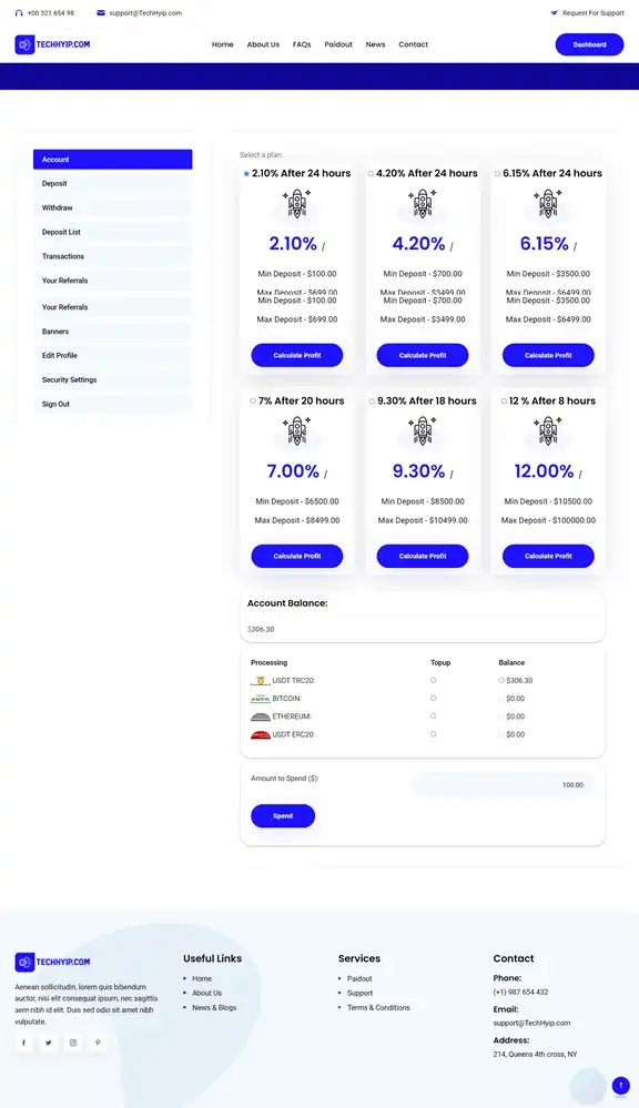 Investment Hyip Template ID - HYIP773 demo Page 6