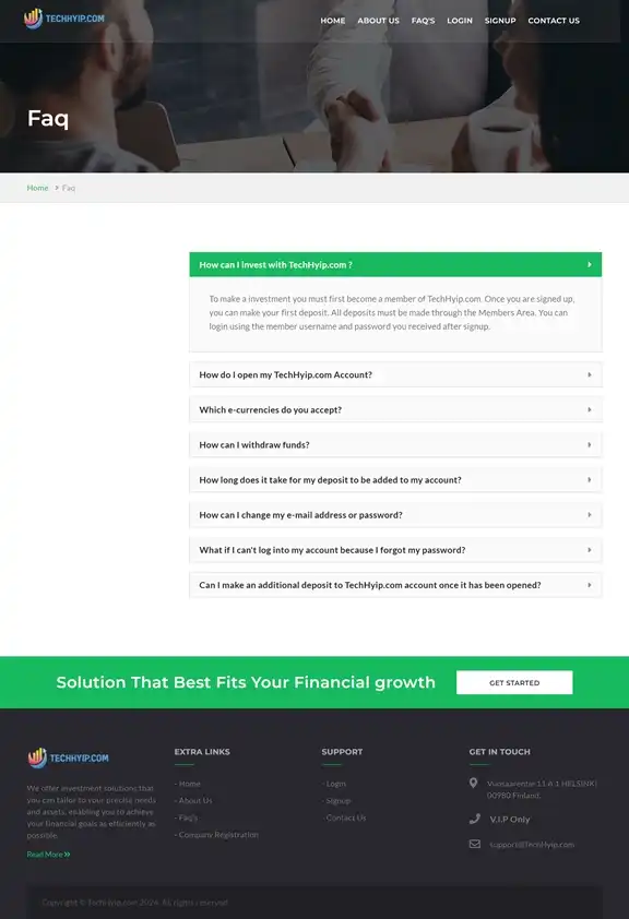 Investment Hyip Template ID - HYIP774 demo Page 3