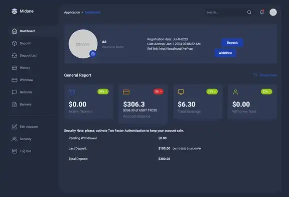 Investment Hyip Template ID - HYIP775 demo Page 5