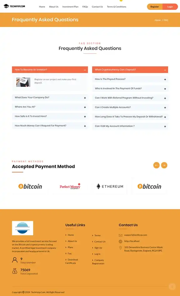 Investment Hyip Template ID - HYIP776 demo Page 3