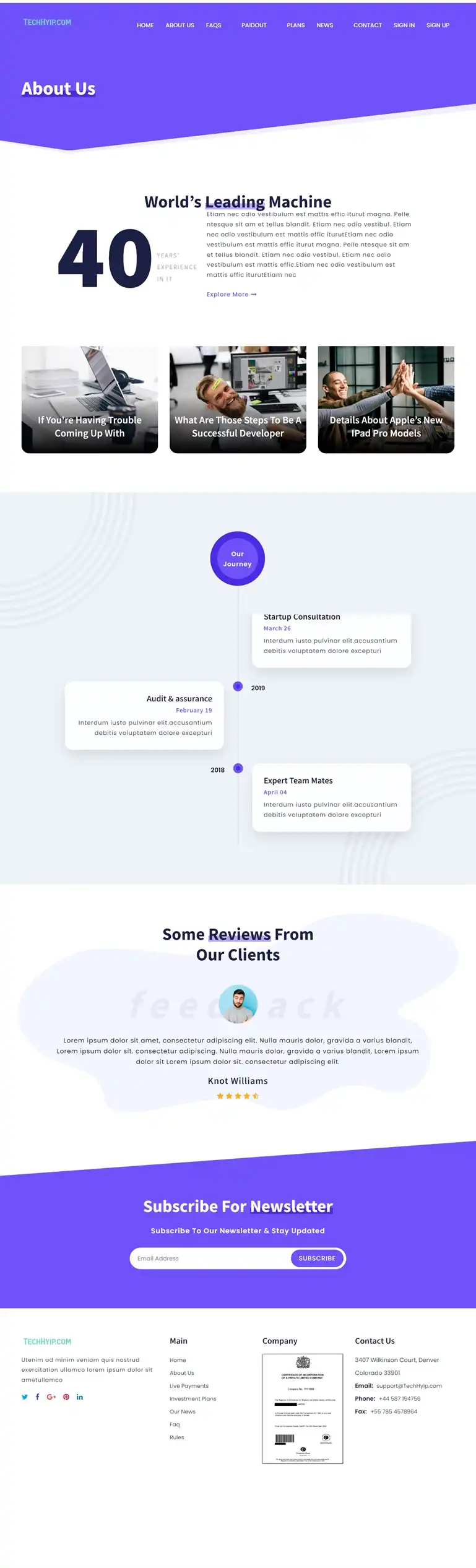 Investment Hyip Template ID - HYIP789 demo Page 2