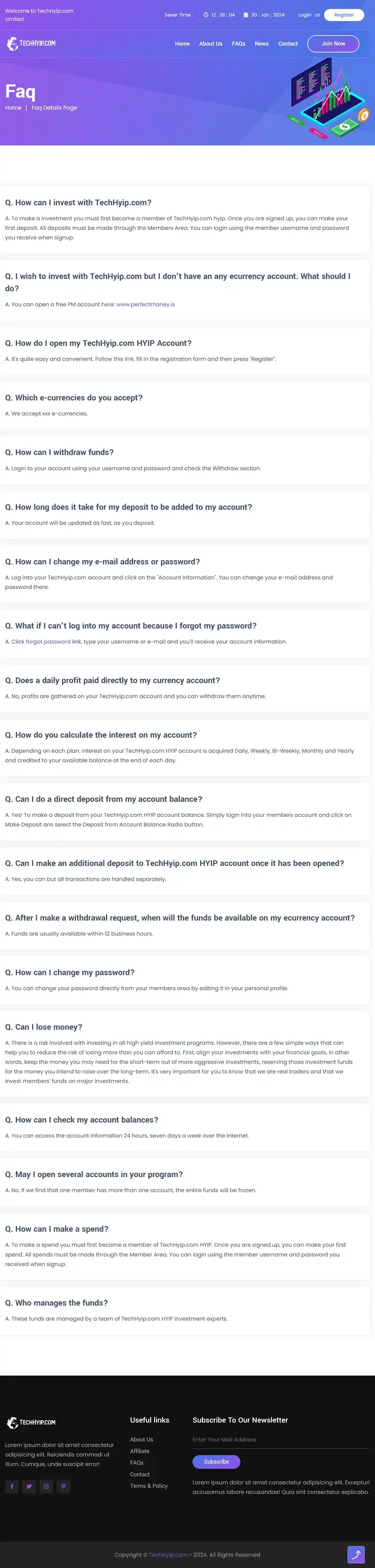 Investment Hyip Template ID - HYIP790 demo Page 3