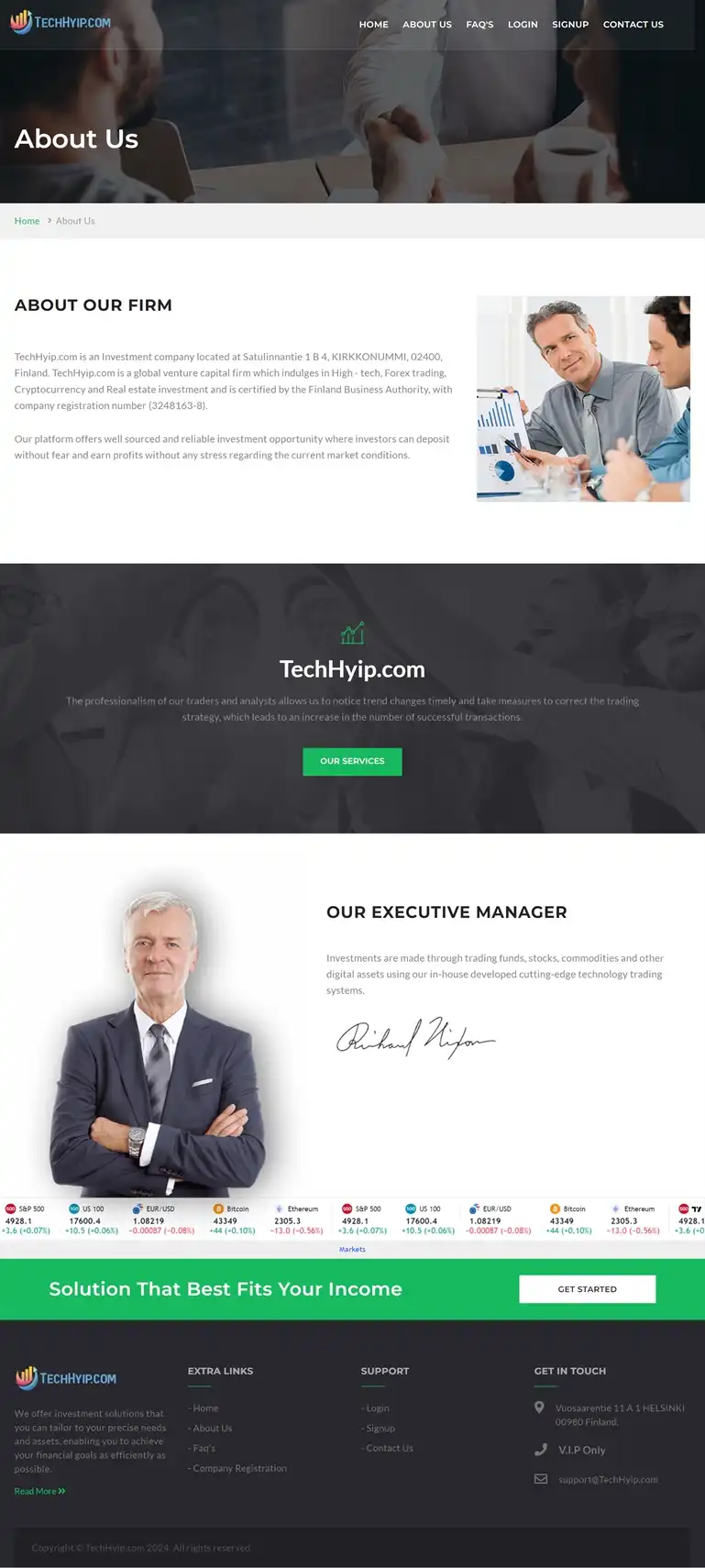 Investment Hyip Template ID - HYIP791 demo Page 2