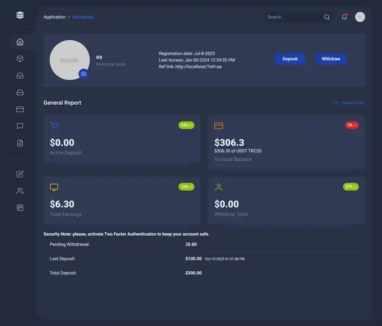 Investment Hyip Template ID - HYIP792 demo Page 5