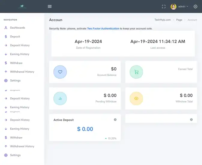 Investment Hyip Template ID - HYIP800 demo Page 5