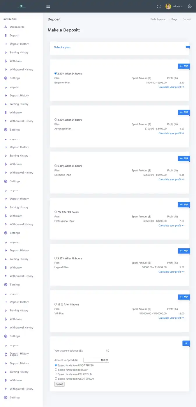 Investment Hyip Template ID - HYIP800 demo Page 6