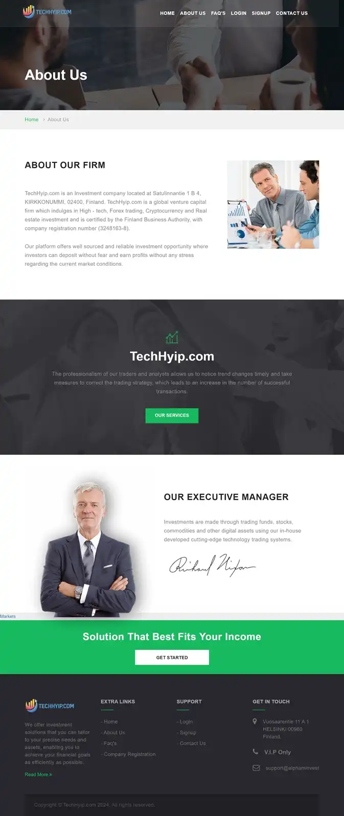 Investment Hyip Template ID - HYIP805 demo Page 2