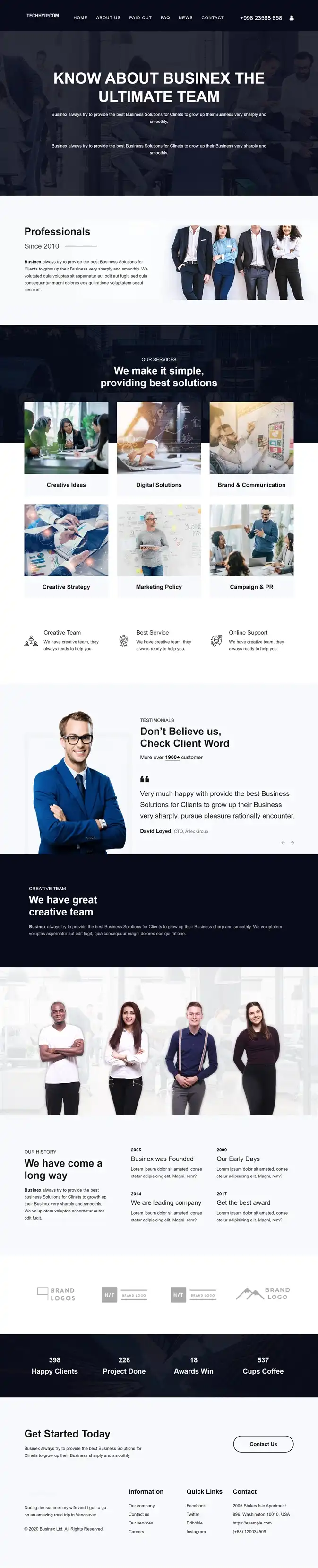 Investment Hyip Template ID - HYIP806 demo Page 2