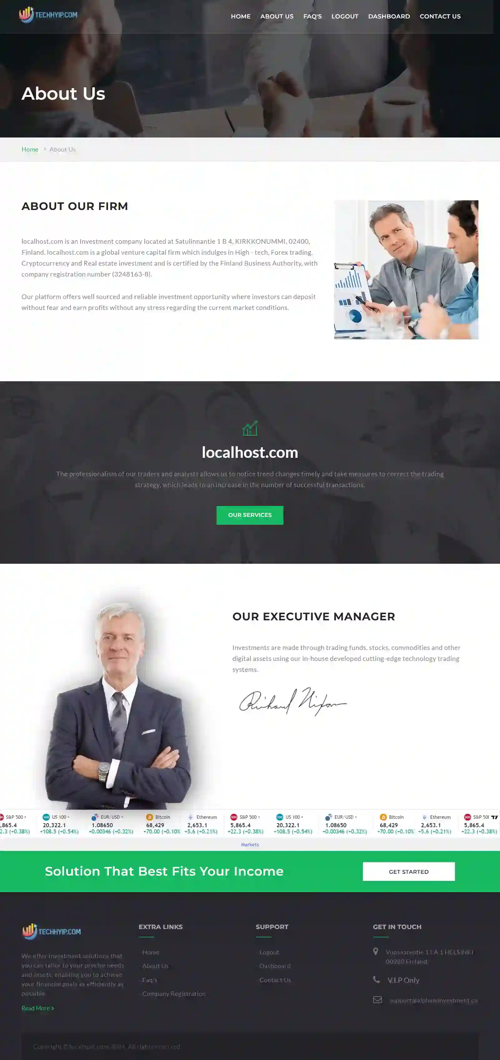 Investment Hyip Template ID - HYIP820 demo Page 2