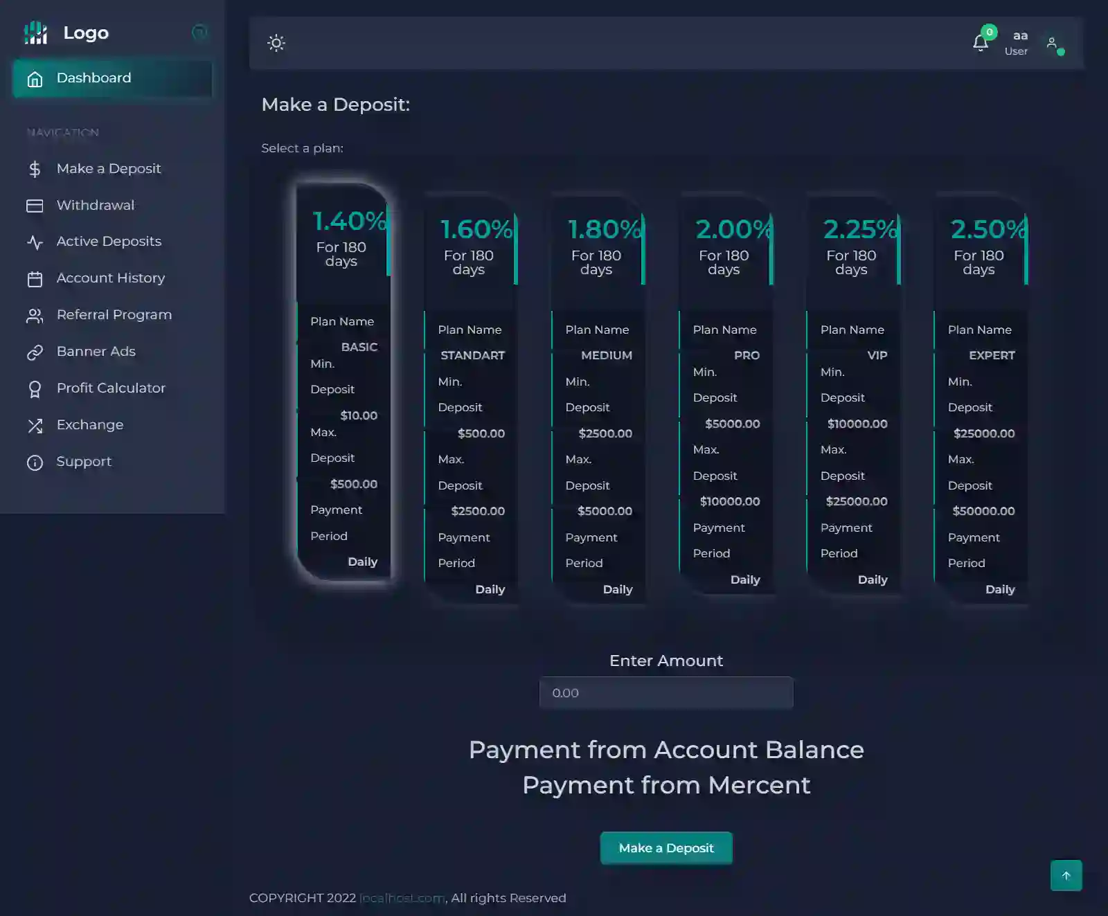 Investment Hyip Template ID - HYIP821 demo Page 6
