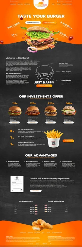 Portfolio HYIP Template zhrt23