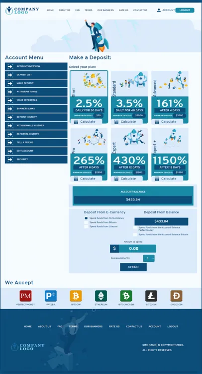 Investment Hyip Template ID - ZHRT244 demo Page 3