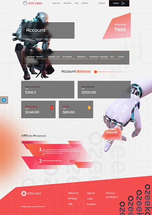 Investment Hyip Template ID - ZHRT389 demo Page 2