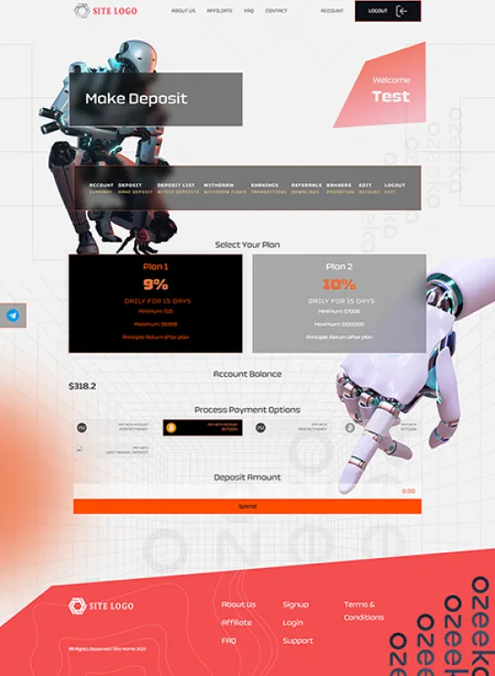 Investment Hyip Template ID - ZHRT389 demo Page 3