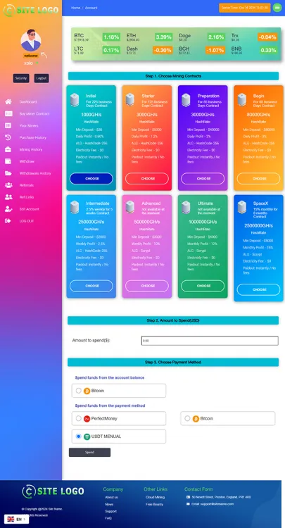 Investment Hyip Template ID - ZHRT450 demo Page 3