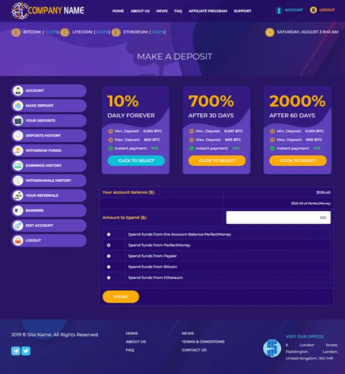 Investment Hyip Template ID - ZHRT74 demo Page 3