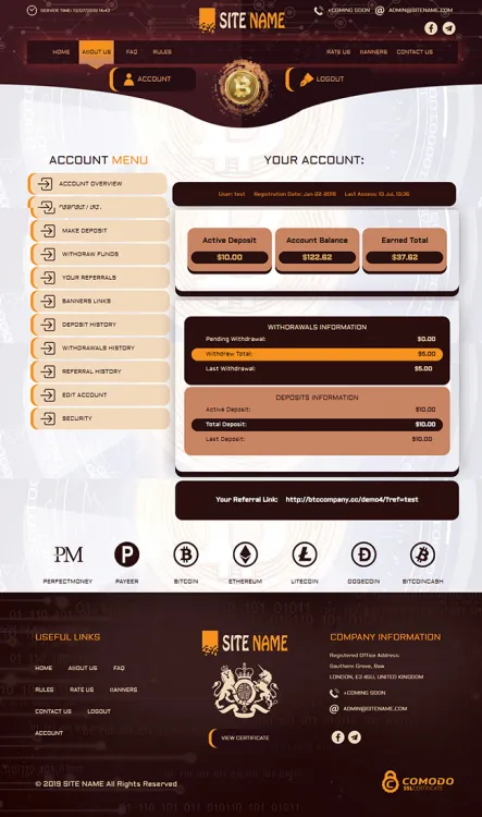 Investment Hyip Template ID - ZHRT78 demo Page 2