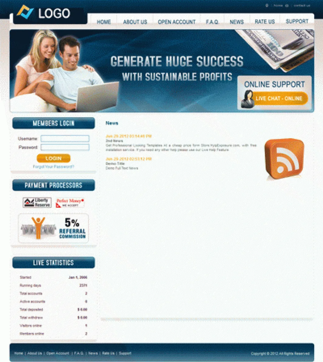 Investment Hyip Template ID - ZVPT1000 demo Page 6
