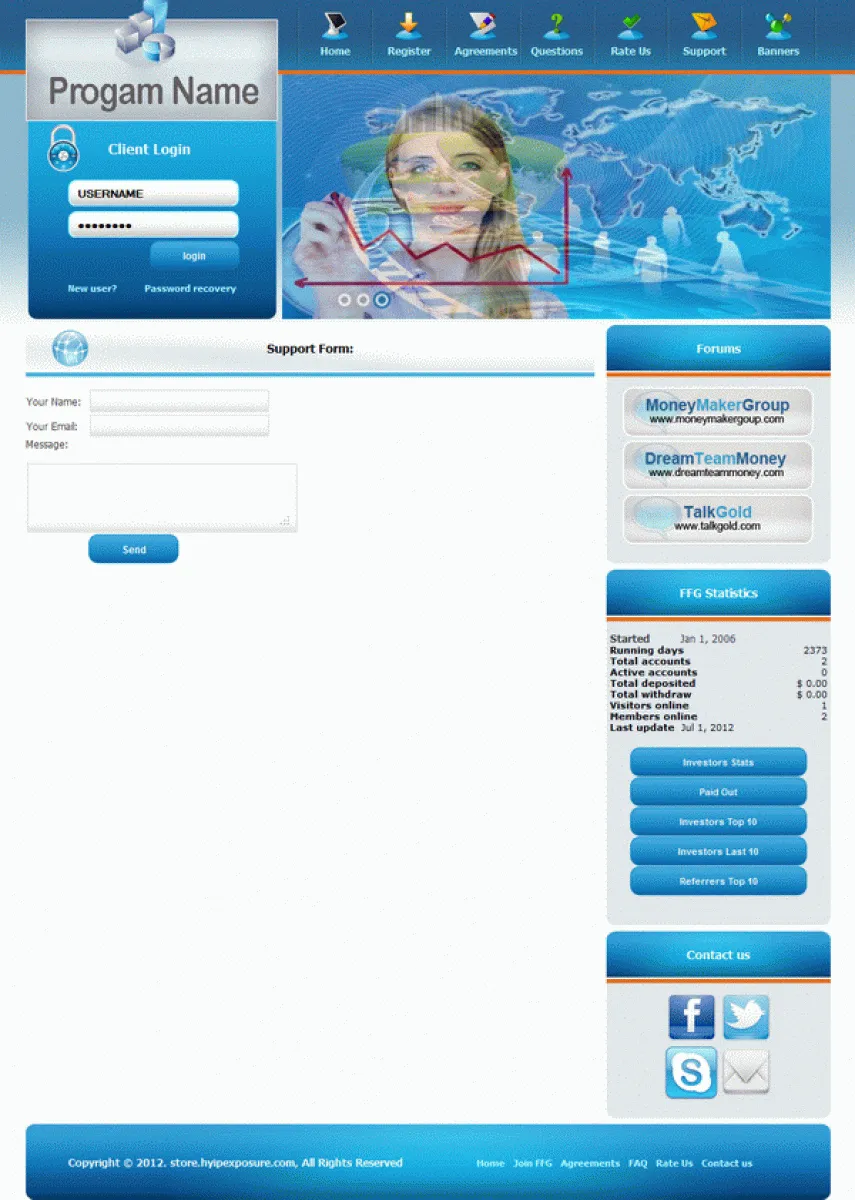 Investment Hyip Template ID - ZVPT1002 demo Page 7