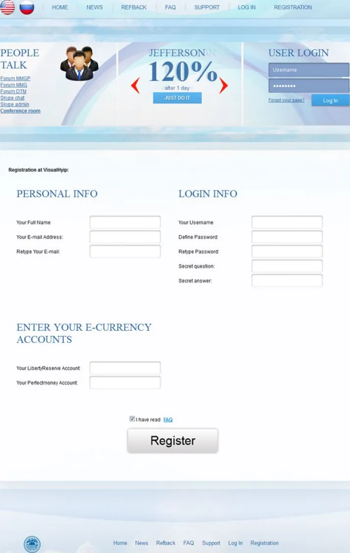 Investment Hyip Template ID - ZVPT1060 demo Page 2