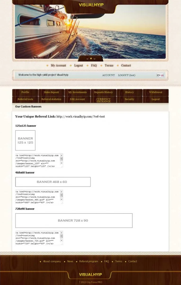 Investment Hyip Template ID - ZVPT1072 demo Page 4