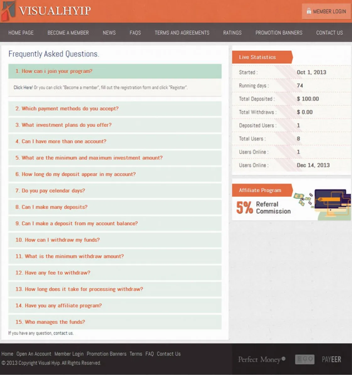 Investment Hyip Template ID - ZVPT1090 demo Page 4