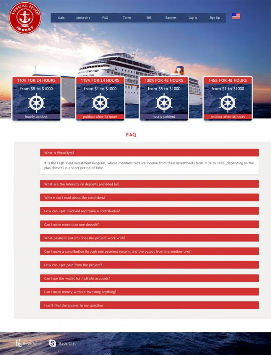 Investment Hyip Template ID - ZVPT1120 demo Page 3