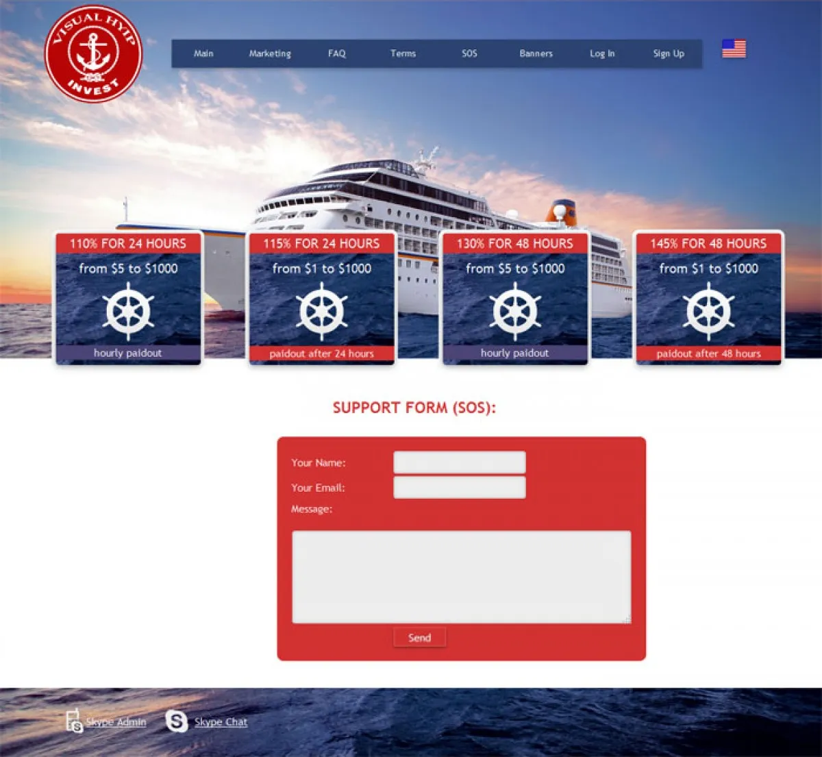 Investment Hyip Template ID - ZVPT1120 demo Page 4