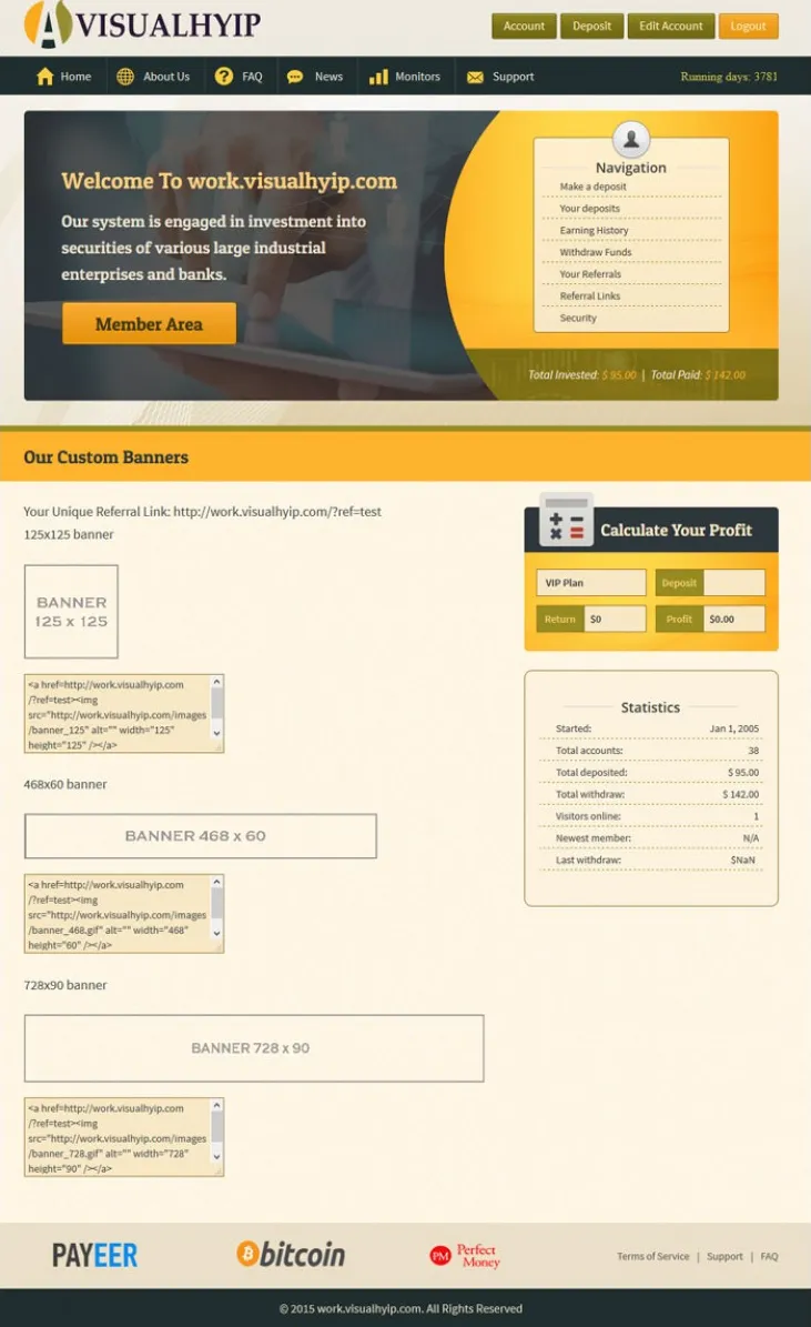 Investment Hyip Template ID - ZVPT1130 demo Page 4