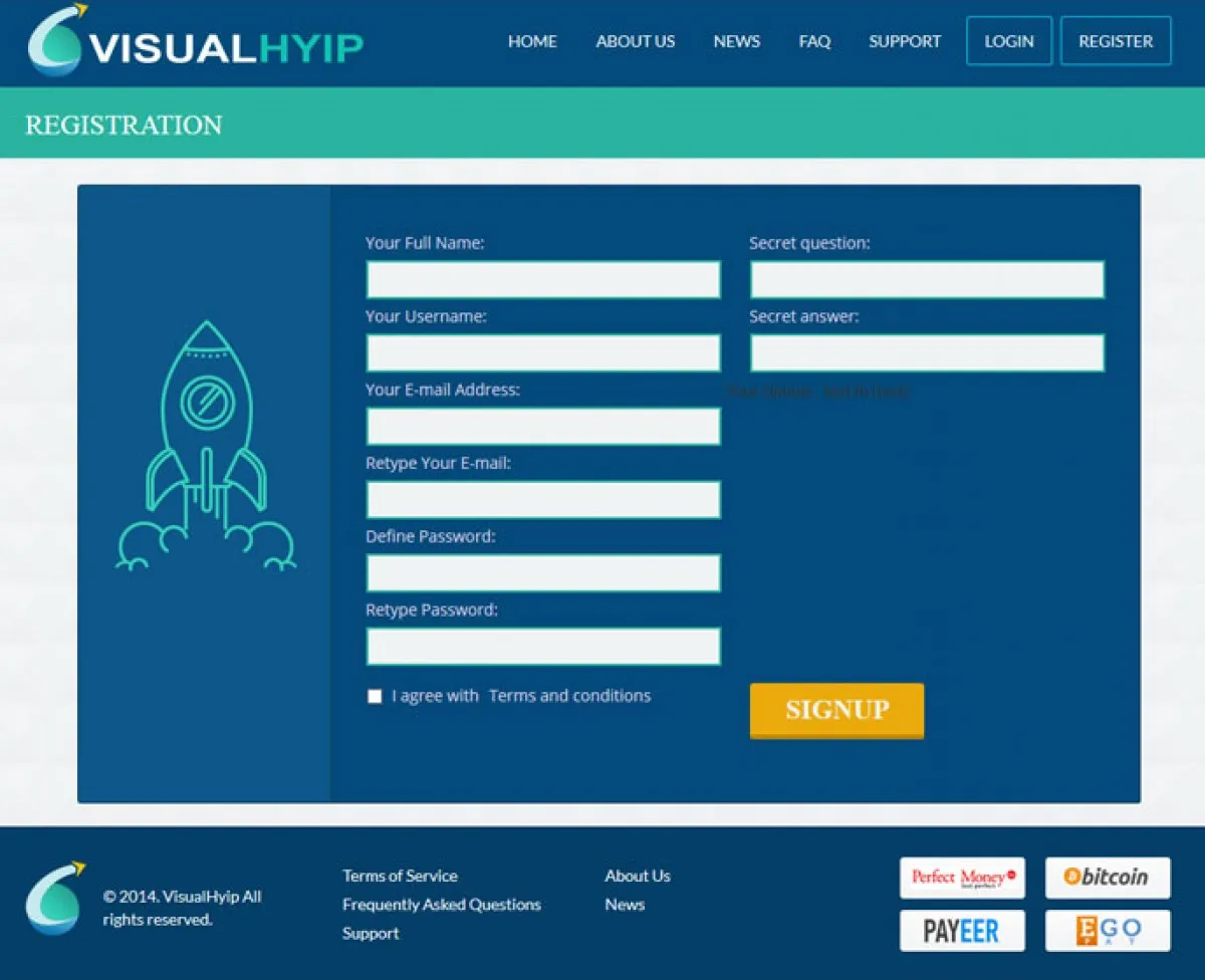 Investment Hyip Template ID - ZVPT1131 demo Page 2