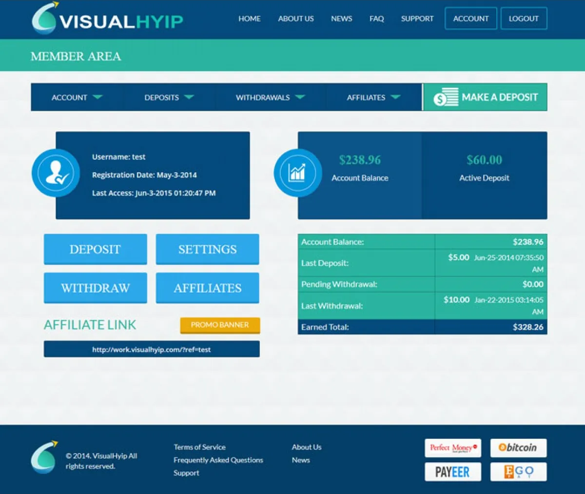 Investment Hyip Template ID - ZVPT1131 demo Page 3