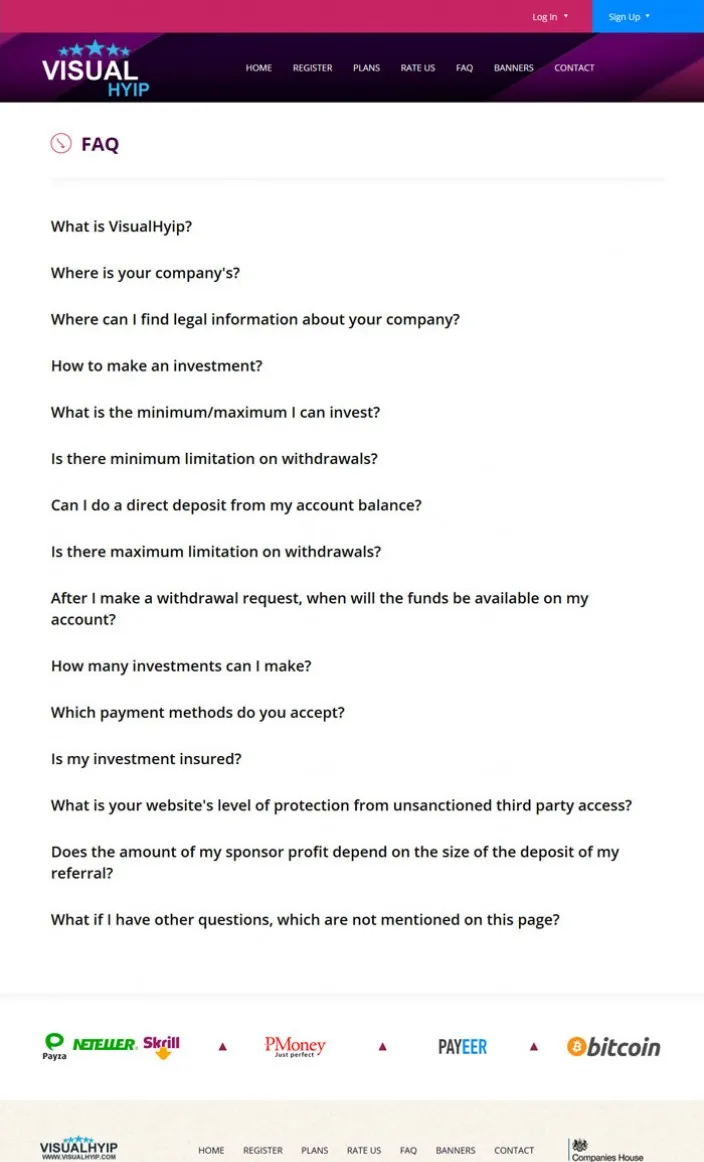 Investment Hyip Template ID - ZVPT1141 demo Page 5