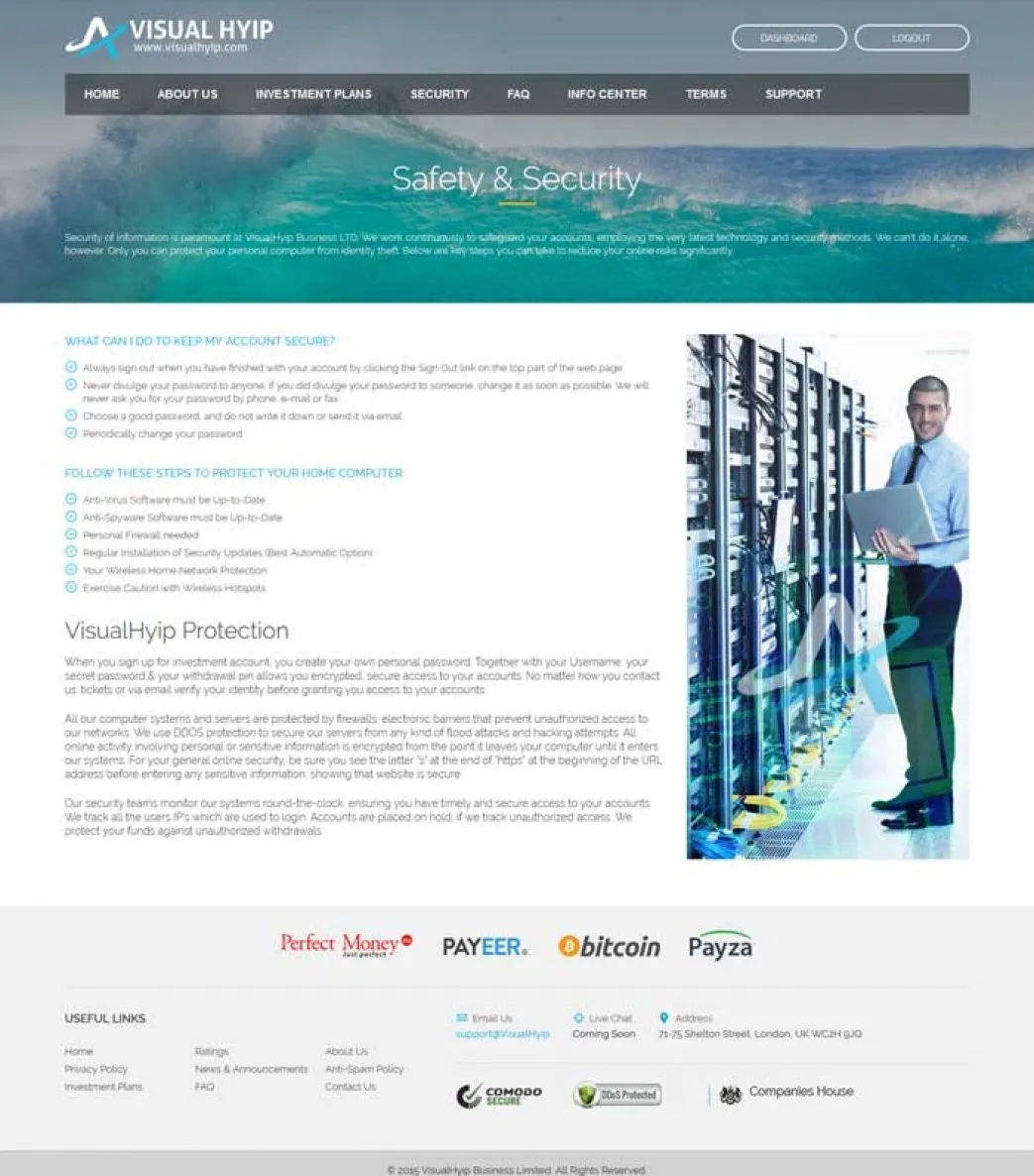 Investment Hyip Template ID - ZVPT1155 demo Page 6
