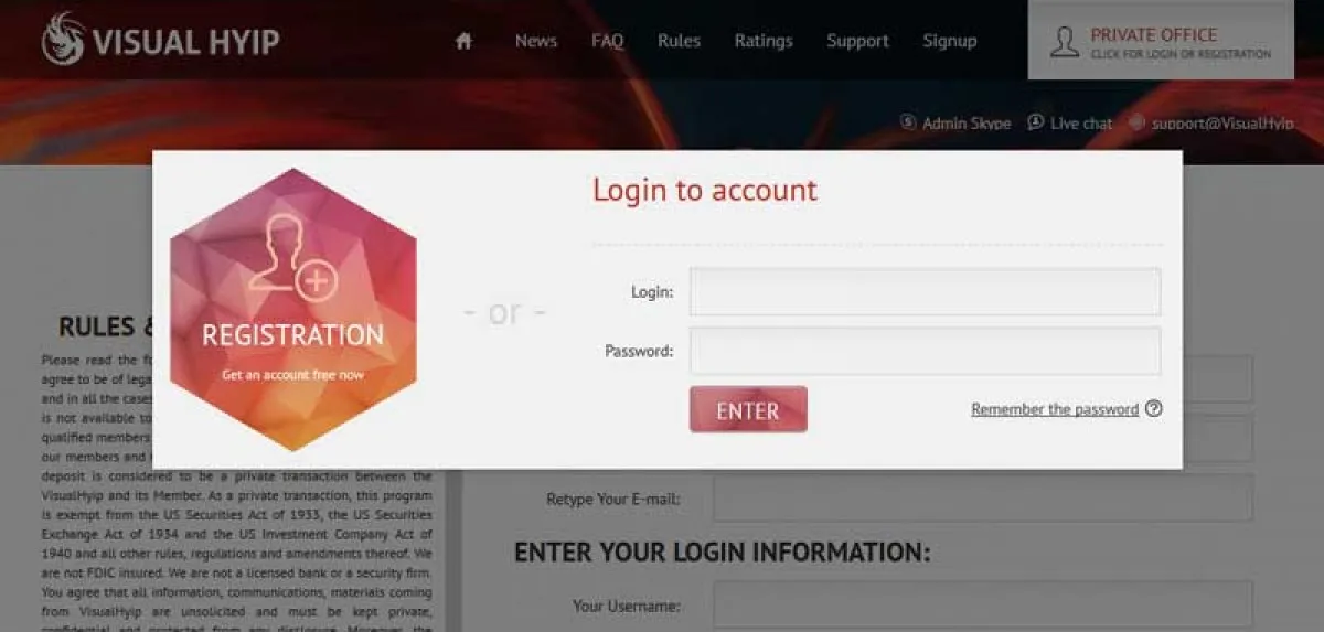 Investment Hyip Template ID - ZVPT1190 demo Page 3