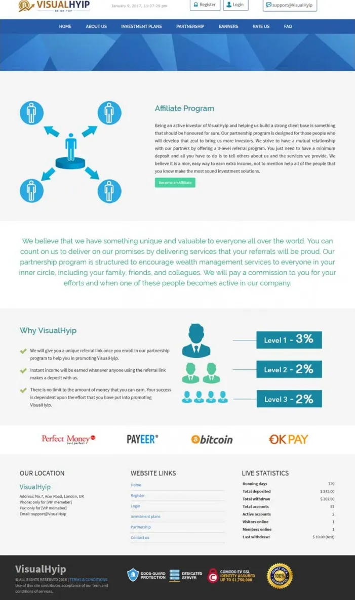 Investment Hyip Template ID - ZVPT1194 demo Page 4