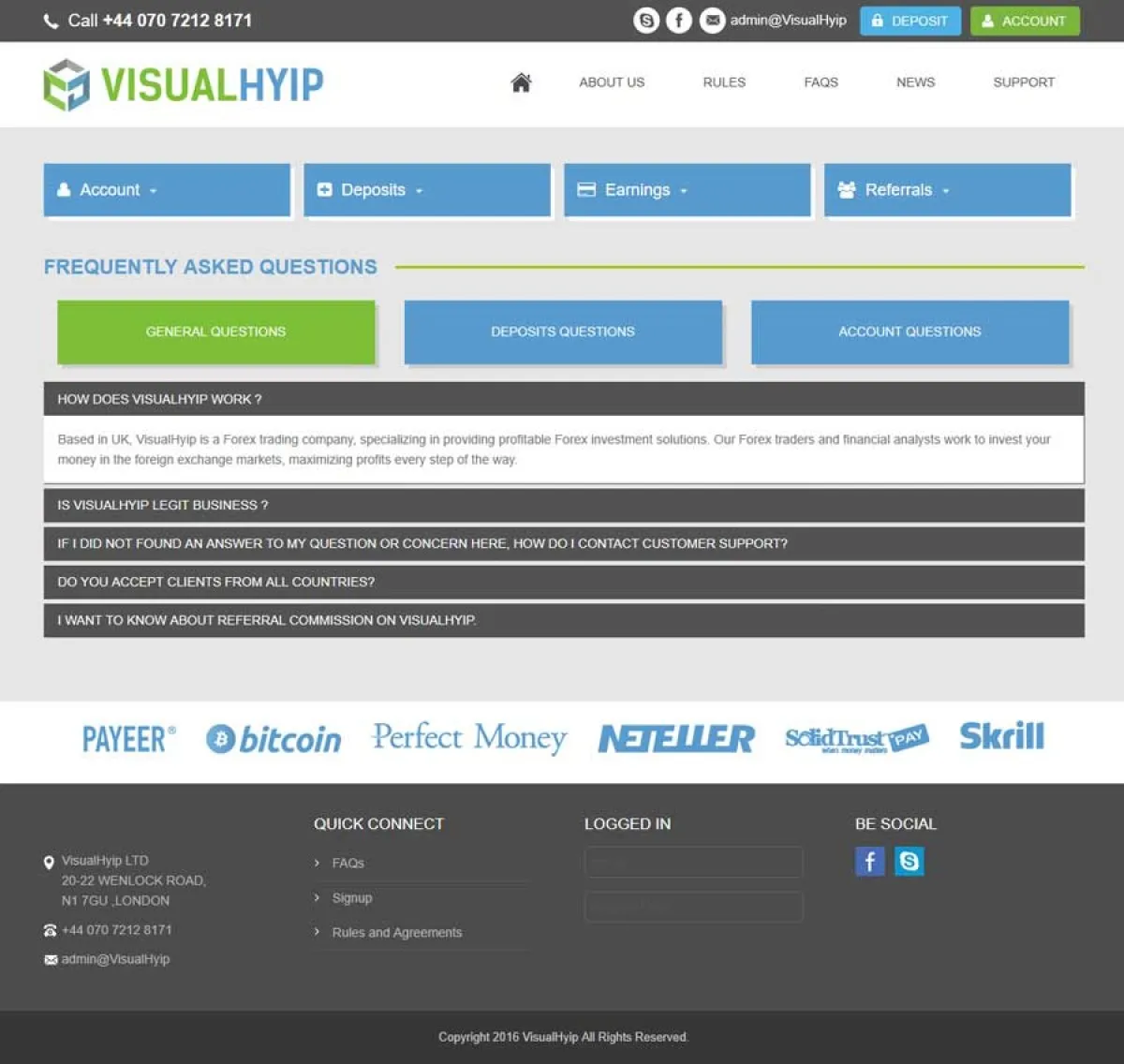 Investment Hyip Template ID - ZVPT1202 demo Page 4