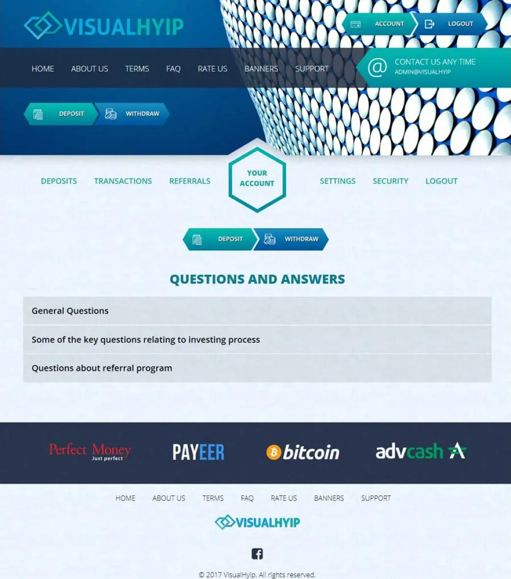 Investment Hyip Template ID - ZVPT1205 demo Page 4