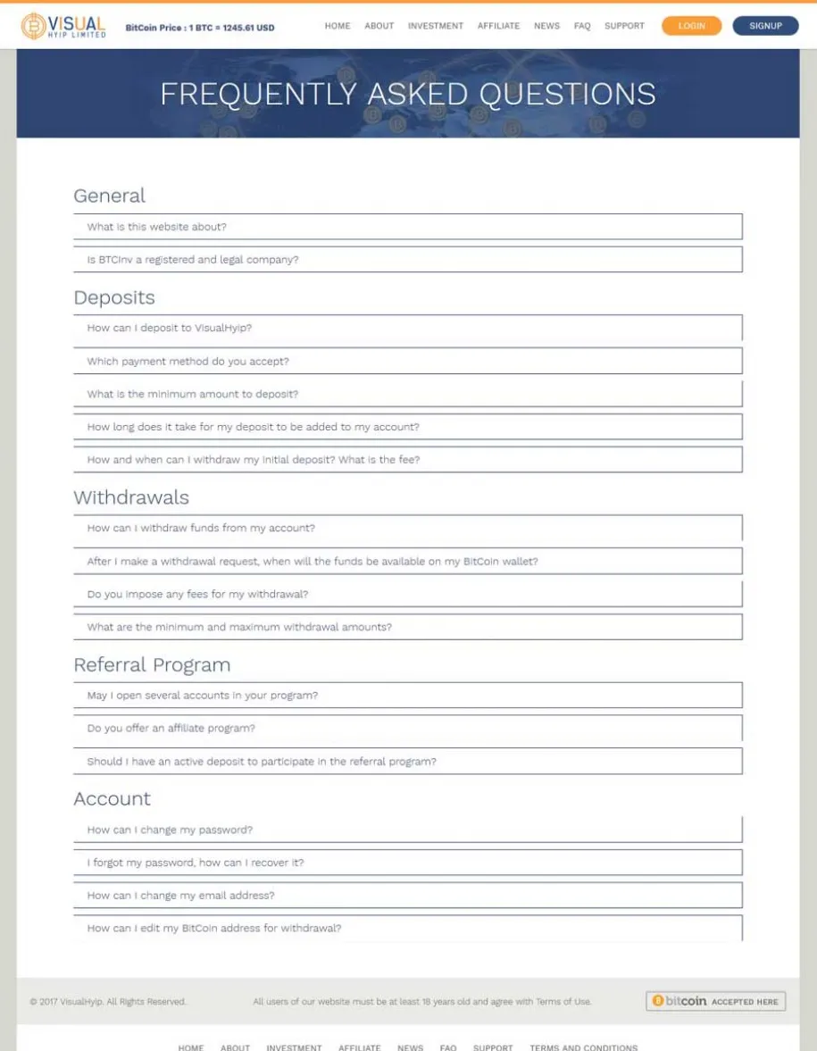 Investment Hyip Template ID - ZVPT1207 demo Page 2
