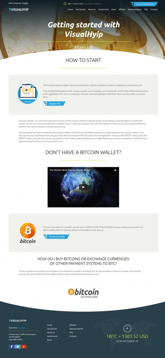 Investment Hyip Template ID - ZVPT1208 demo Page 2