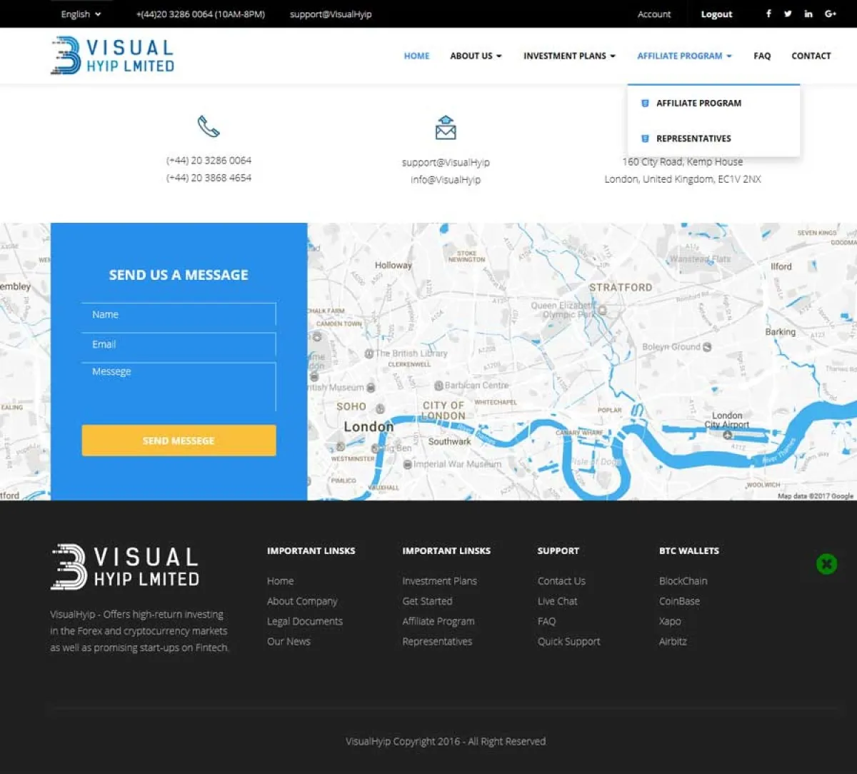Investment Hyip Template ID - ZVPT1209 demo Page 4
