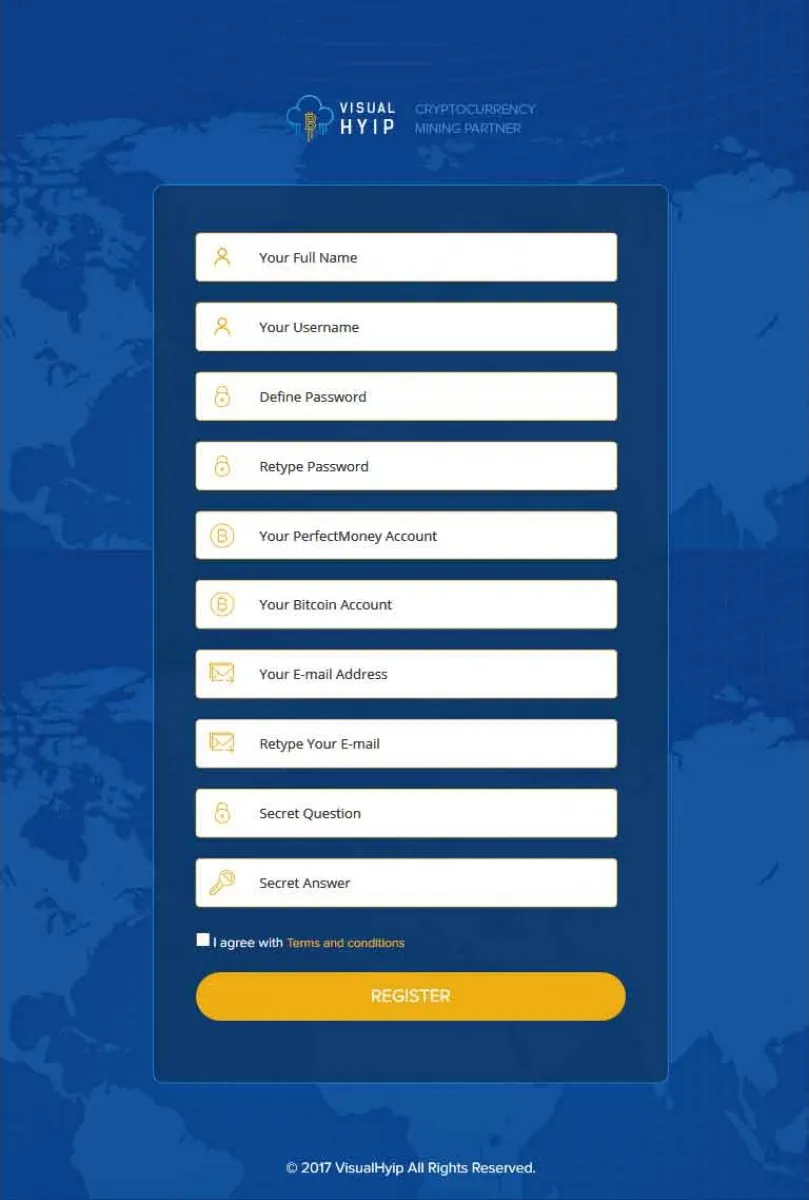 Investment Hyip Template ID - ZVPT1249 demo Page 2