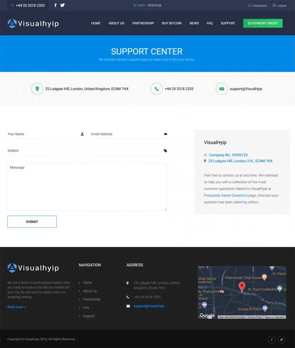 Investment Hyip Template ID - ZVPT1256 demo Page 4