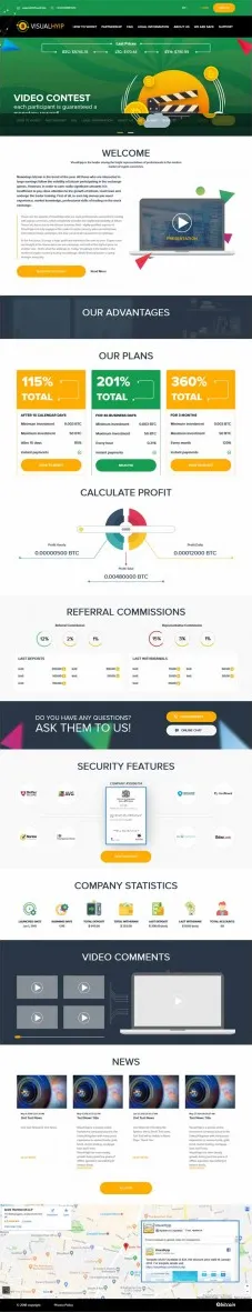 Investment Hyip Template ID - ZVPT1258 Preview