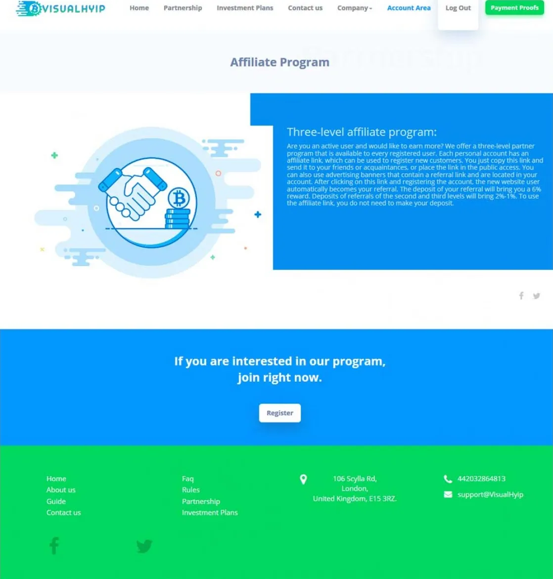 Investment Hyip Template ID - ZVPT1261 demo Page 4