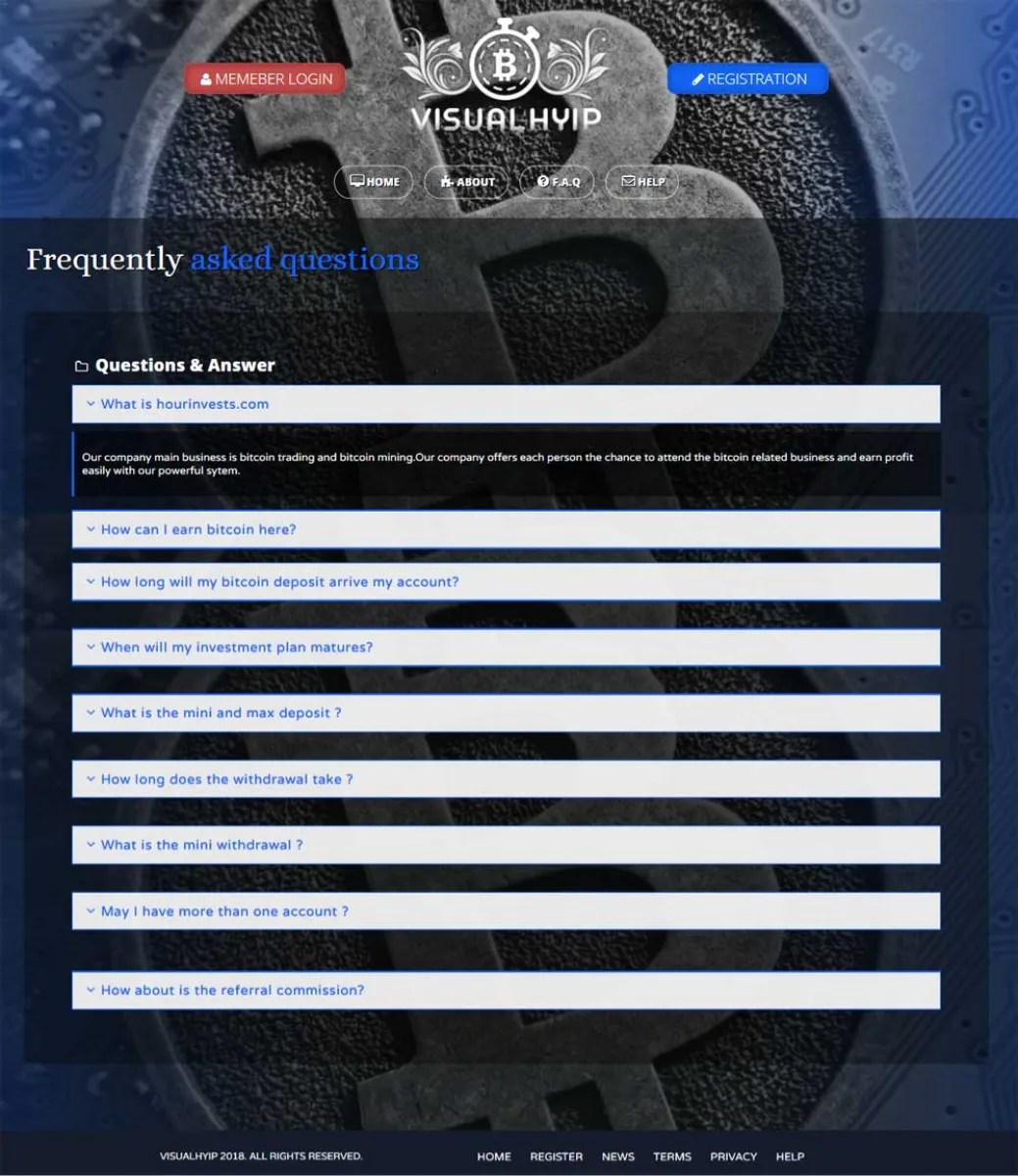 Investment Hyip Template ID - ZVPT1269 demo Page 4