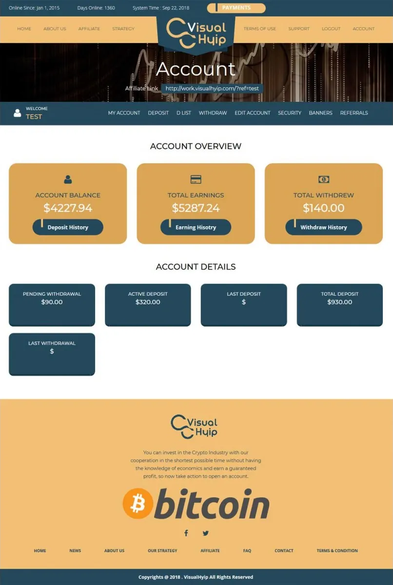 Investment Hyip Template ID - ZVPT1279 demo Page 3