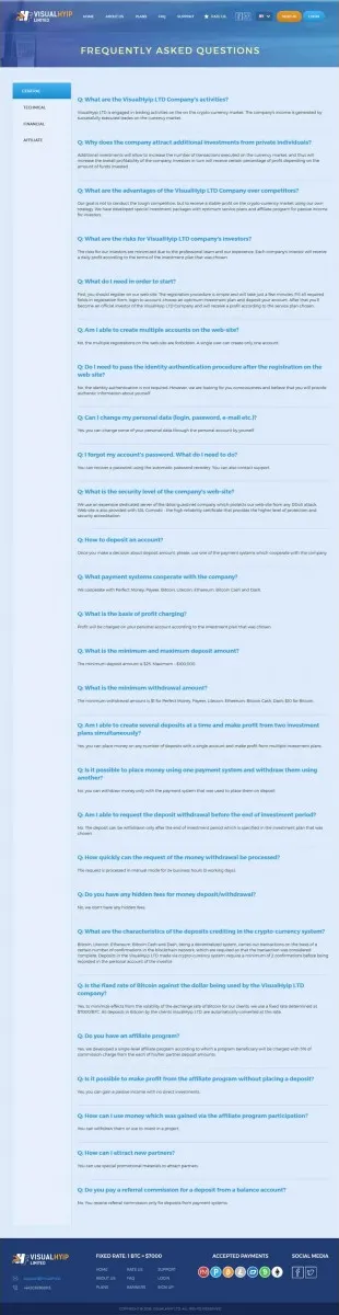 Investment Hyip Template ID - ZVPT1282 demo Page 4