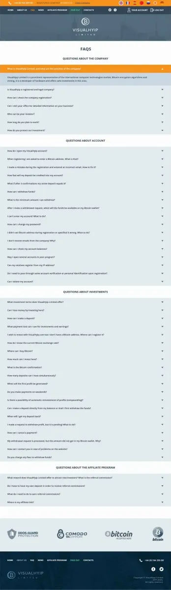 Investment Hyip Template ID - ZVPT1294 demo Page 4